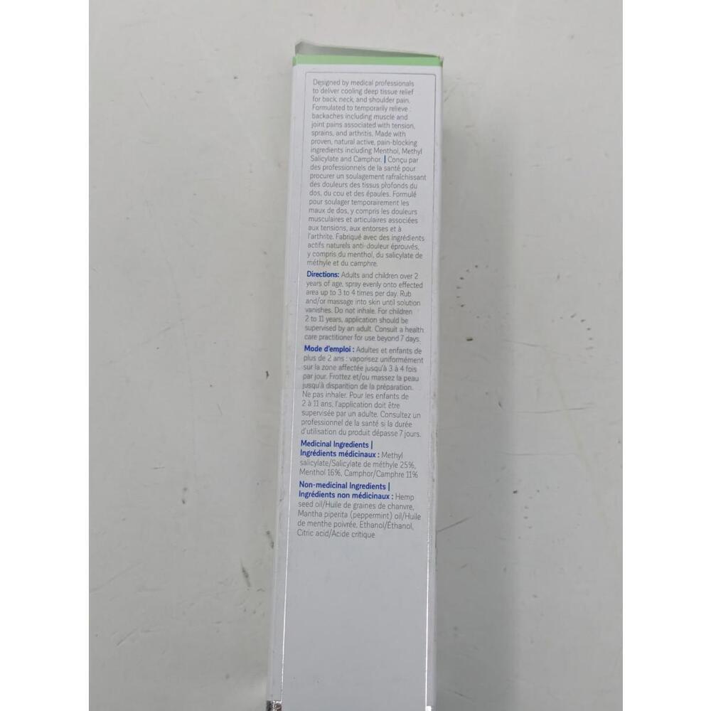 Kalaya Pain Relief-Back & Neck Spray Deep Tissue- 60ml - Picture 3 of 4